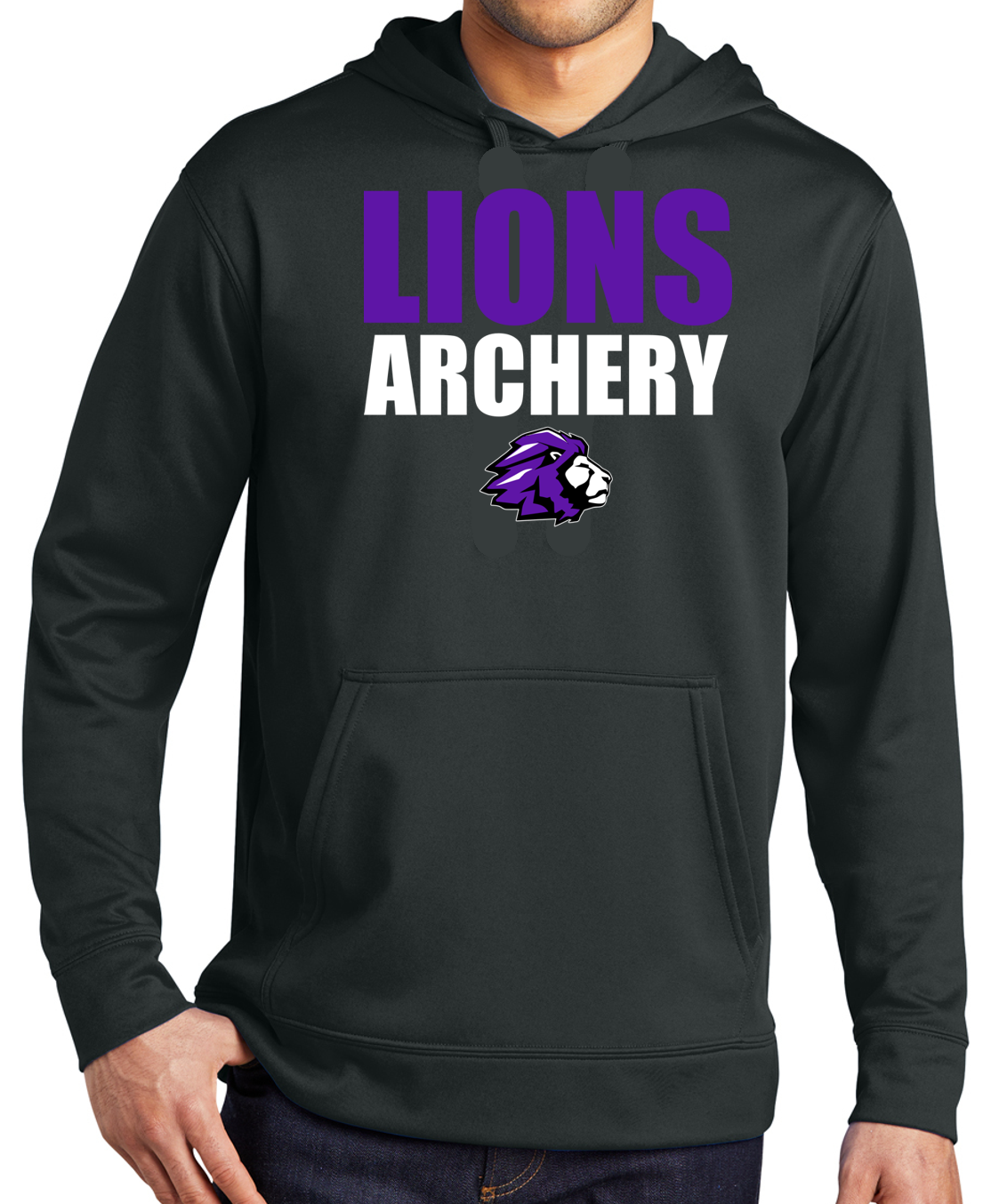 Trinity Lions Archery Sweatshirt Hoodie Apparel Trinity Christian School Sharpsburg GA